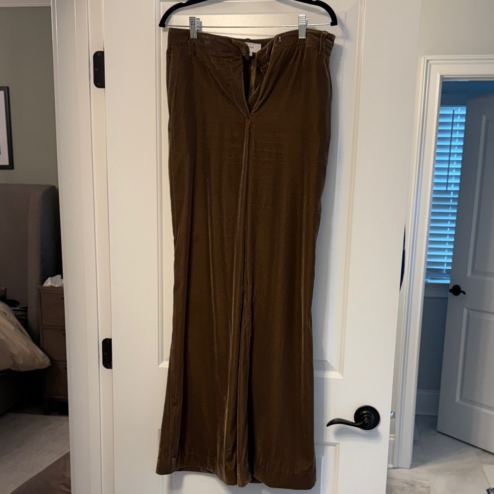 H&M Brown Boot Cut Pants